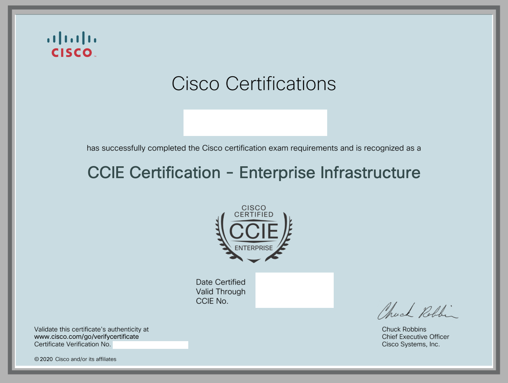 Cisco CCIE 認證